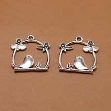  20 pièces oiseau avec cage