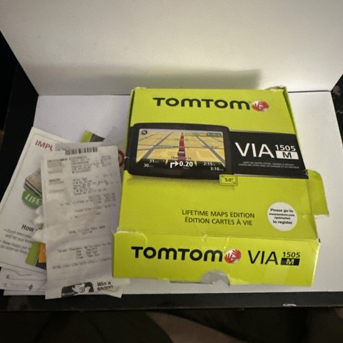 Tomtom via 1505 lifetime - tomtom,