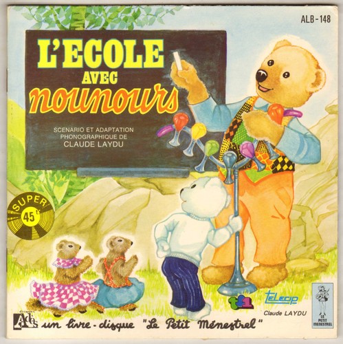 Ecole avec nounours livre - "l'ecole,
