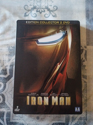 Iron man dvd - iron, steelbook
