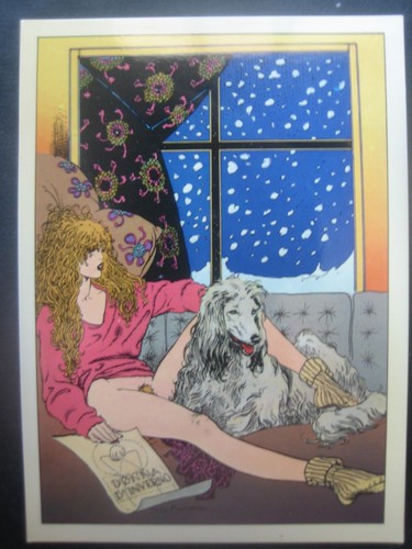 Carte postale manara vintage - carte,