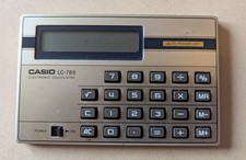 Ancienne calculatrice Casio LC-785