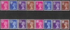 Timbres Grande Bretagne (type