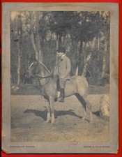 DS54-PHOTO ORIGINALE-JULES COMTE-HISTORIEN-JOHN DELTON-AU BOIS DE BOULOGNE