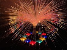 Lampe couleur disco nuit fibre