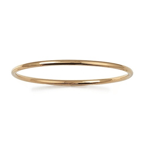 Bracelet jonc plaqué 18 - plaqué, or