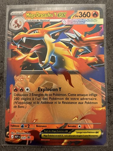 Carte pokémon méga dracaufeu - carte,