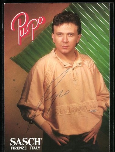 Chanteur pupo portrait - chanteur, en