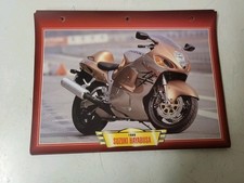 Carte Fiche Moto Passion Édition Atlas Suzuki Hayabusa