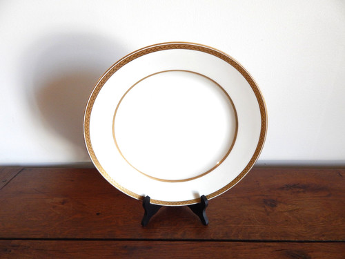 Ancien plat rond - ancien,