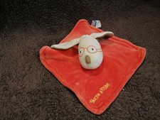 doudou chien rouge à lunettes Sucre d'orge     état neuf