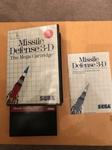 Missile defense sega - 3-d,