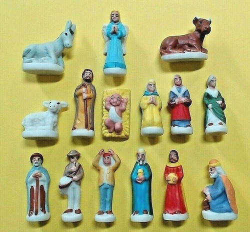 Feves santons creche - ,