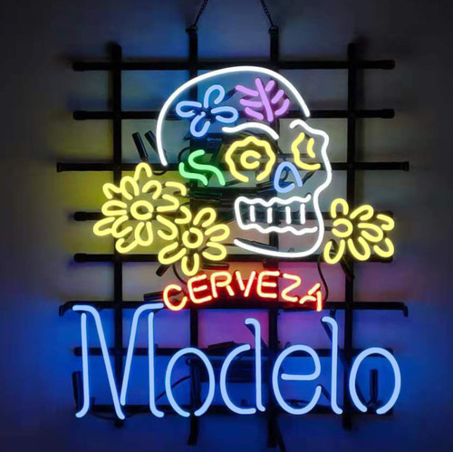 Stock sugar skull ceveza - stock,