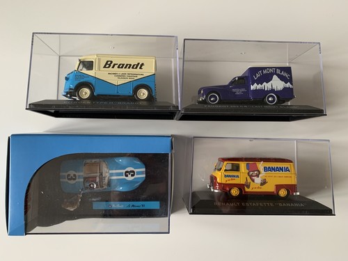Lot voitures 43 - 1/43, vaillante