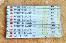 ° SAUGE BLANCHE     LOT DE 10 BOITES  D'ENCENS  en  STICKS