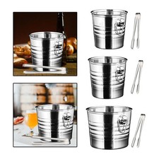 Seau à glace avec pince à