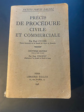 PRÉCIS DE PROCÉDURE CIVILE