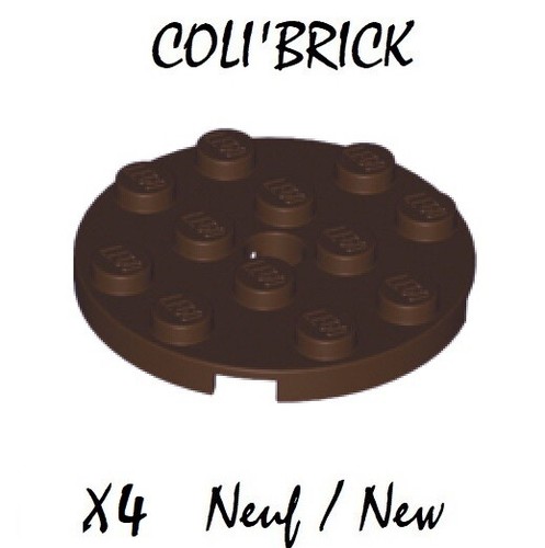 Lego 60474 plate round - 4x,