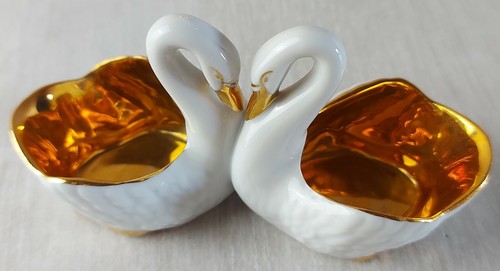 Ancien saleron porcelaine - ancien,