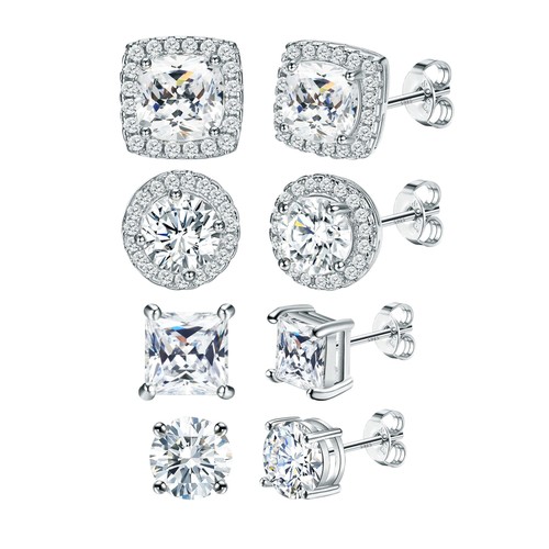Boucles oreilles argent - boucles, 925