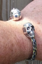 Bracelet homme 14K blanc or