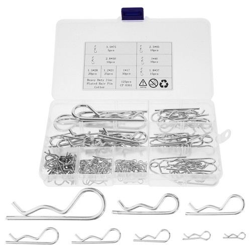 125 pcs goupille attelage - pcs,