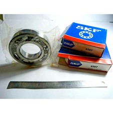 Lot de 2 roulements à billes SKF 6207   35x72x17 mm