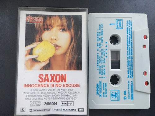 Saxon innocence is - saxon, ...