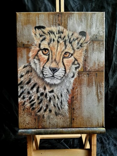 Peinture tableau huile - huile, sur