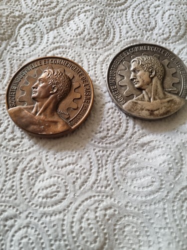 Médaille bronze monnaie - médaille, monnaie,