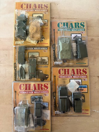 Lot chars vehicules - 10,