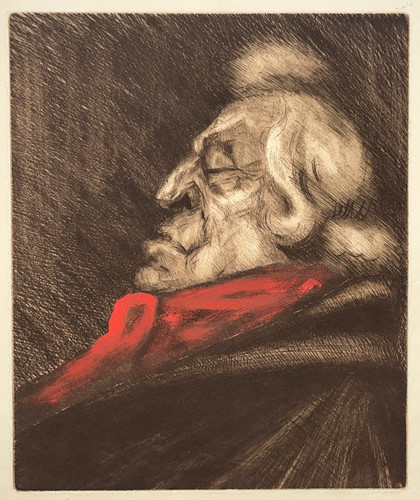Lucien guitry portrait - portrait, gravure
