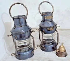 2 pcs Ancienne Lampe à