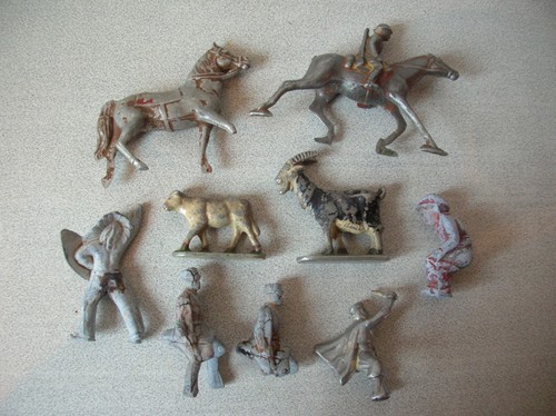 Lot anciens personnages - lot, de