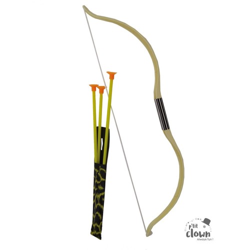 Arc indien 3 flèches - d'indien,
