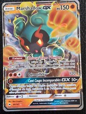 Carte Pokemon MARSHADOW GX 80/147  GX Soleil et Lune 3 SL3 FR (port groupé)