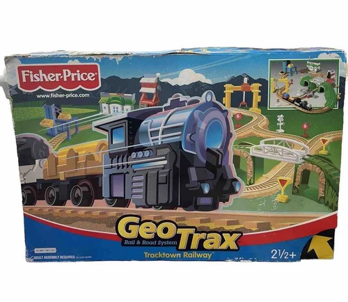 Fisher price geotrax tracktown - geotrax,