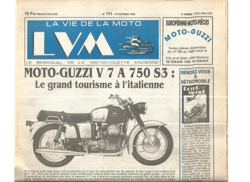 Vie moto n 111 - vie, n°111
