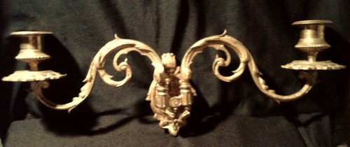 Ancienne applique bougeoir - ancienne,
