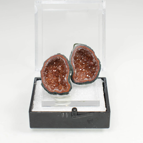 Géode quartz tabasco - de,