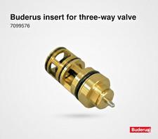 Buderus 7099576 - Corps de Vanne 3 Voies (Cartouche Intérieure)