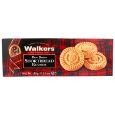 Biscuits Ronds Au Beurre 5,3 Oz (Caisse De 12) Par Walkers