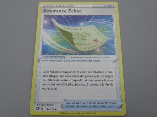 Pokemon objet assurance echec - assurance,