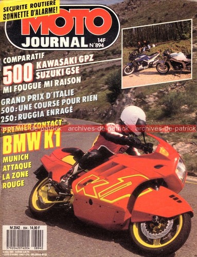 Moto journal 894 - essai, test