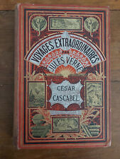 Jules Verne "César Cascabel" aux 2 éléphants. Hetzel XIX ème