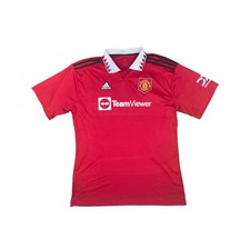 Maillot football vintage Manchester United #19 R.Varane domicile saison 2022-202