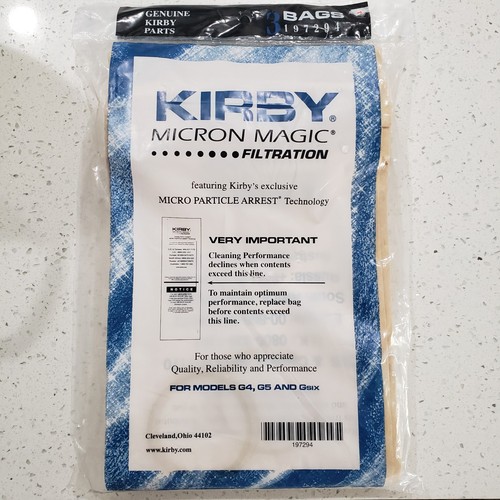 Kirby vacuum cleaner bags - vacuum,
