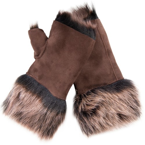 Moufles peau mouton - moufles, en