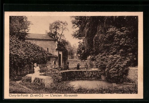 Cpa civry forêt l ancien - cpa, l´ancien